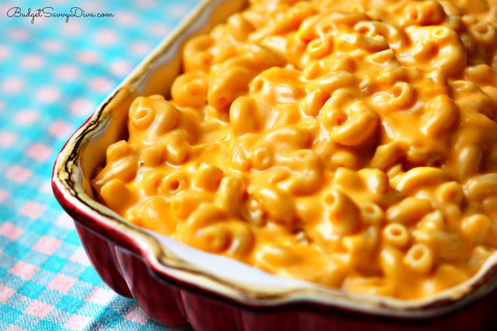 Macaroni and cheese recipe with cheese soup