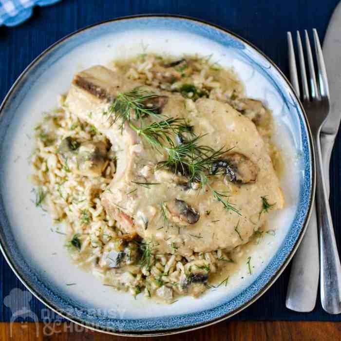 Pork chop recipes with mushroom soup