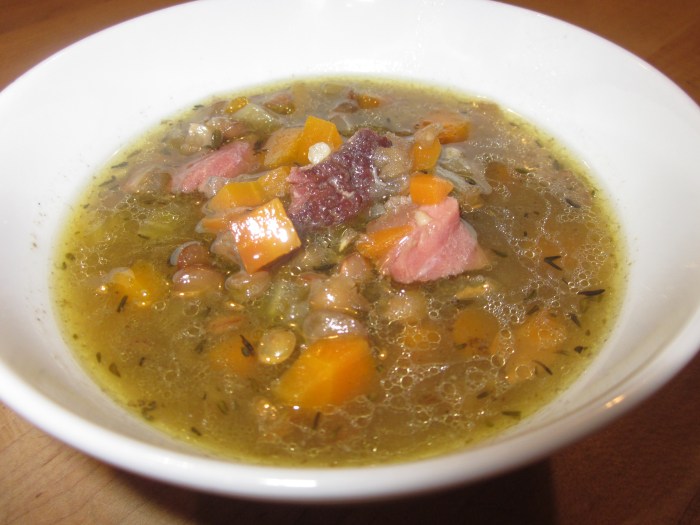 Lentil soup recipes with ham