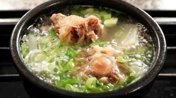 Oxtail soup recipe korean